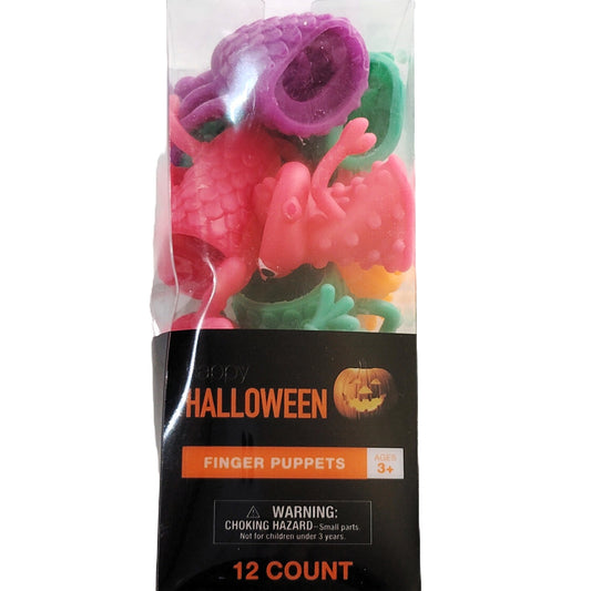 Festive Voice Kids Finger Puppets 12 Count Ages 3+ Kids Toy