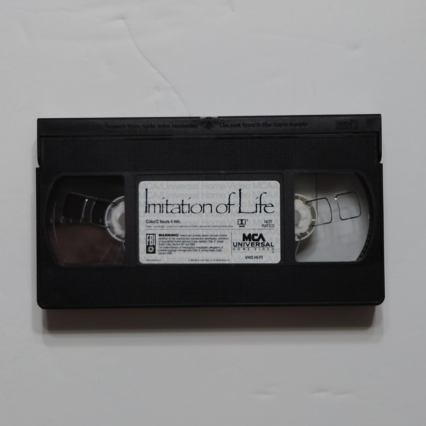 Imitation of Life VHS 1992 Lana Turner Classic Drama Vintage Movie Tape