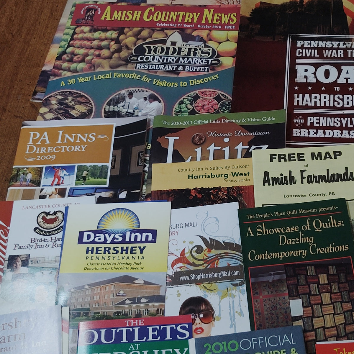 PA Travel Ephemera Collection - Maps, Guides & Brochures from PA Estates