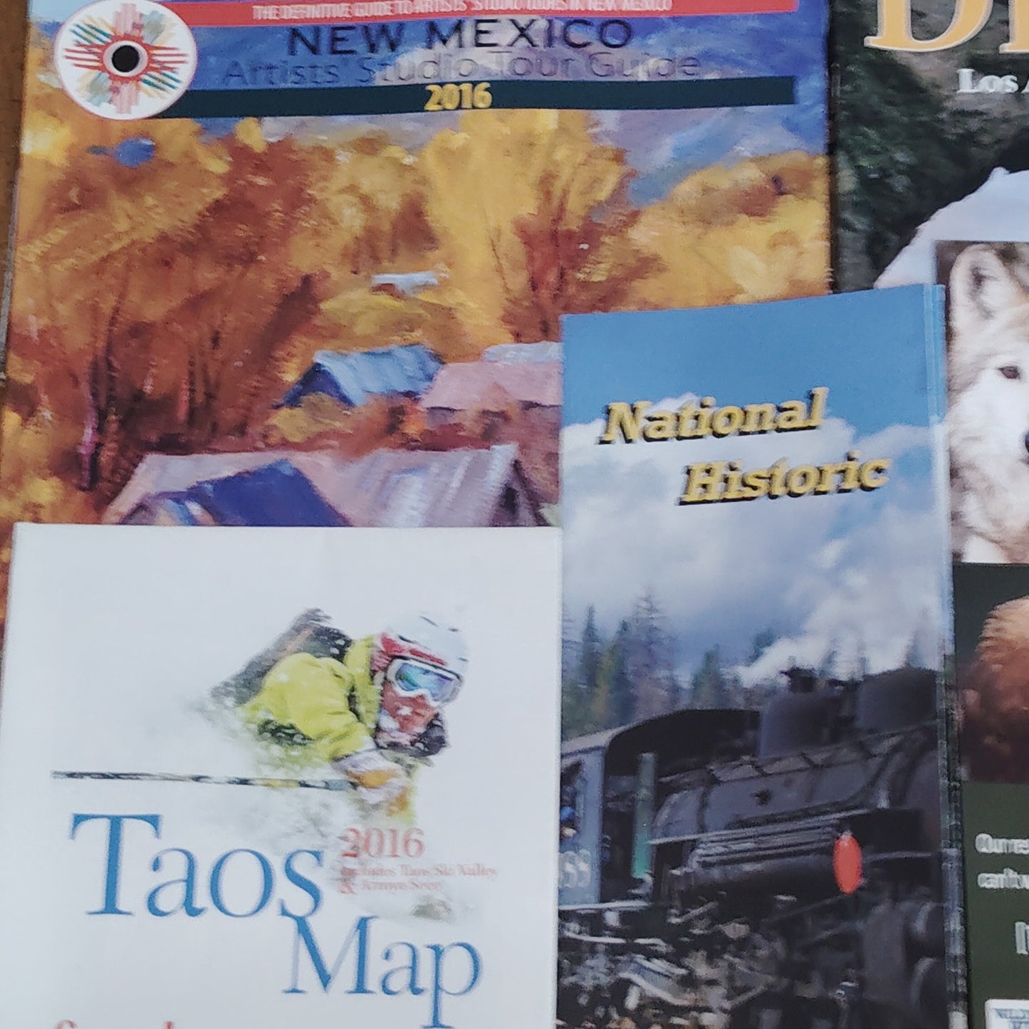 New Mexico 2016 Travel Ephemera Lot – Guides, Maps, Magazines Collection
