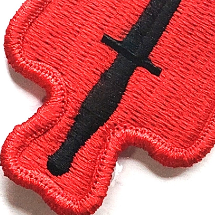 US Army Special Operations Command USASOC Patch Full Color Hook Backing 3.5" x 2"