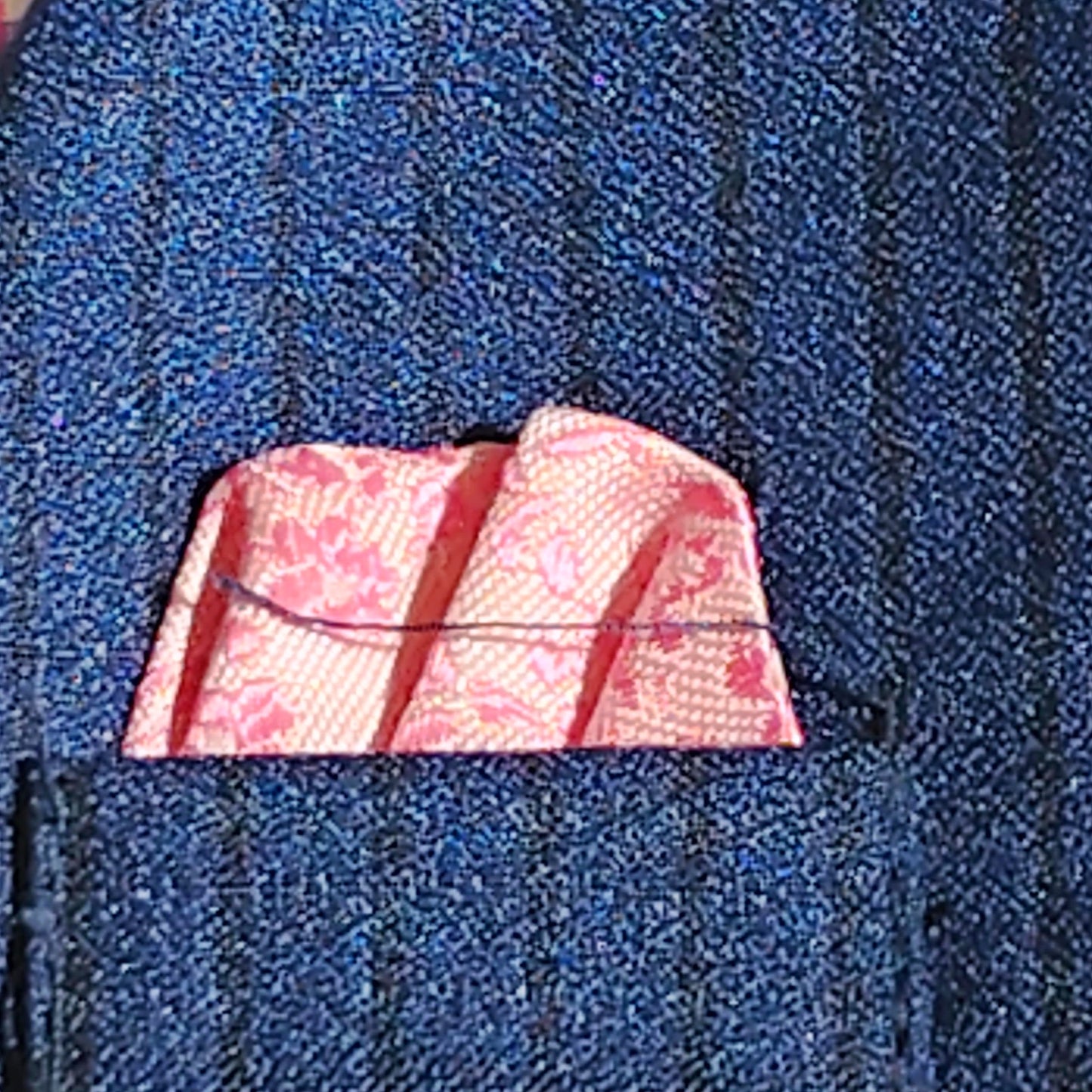 Andrew Fezza 3PC Vest Shirt Tie Dress Outfit Pink Blue Plaid 6/9 Months
