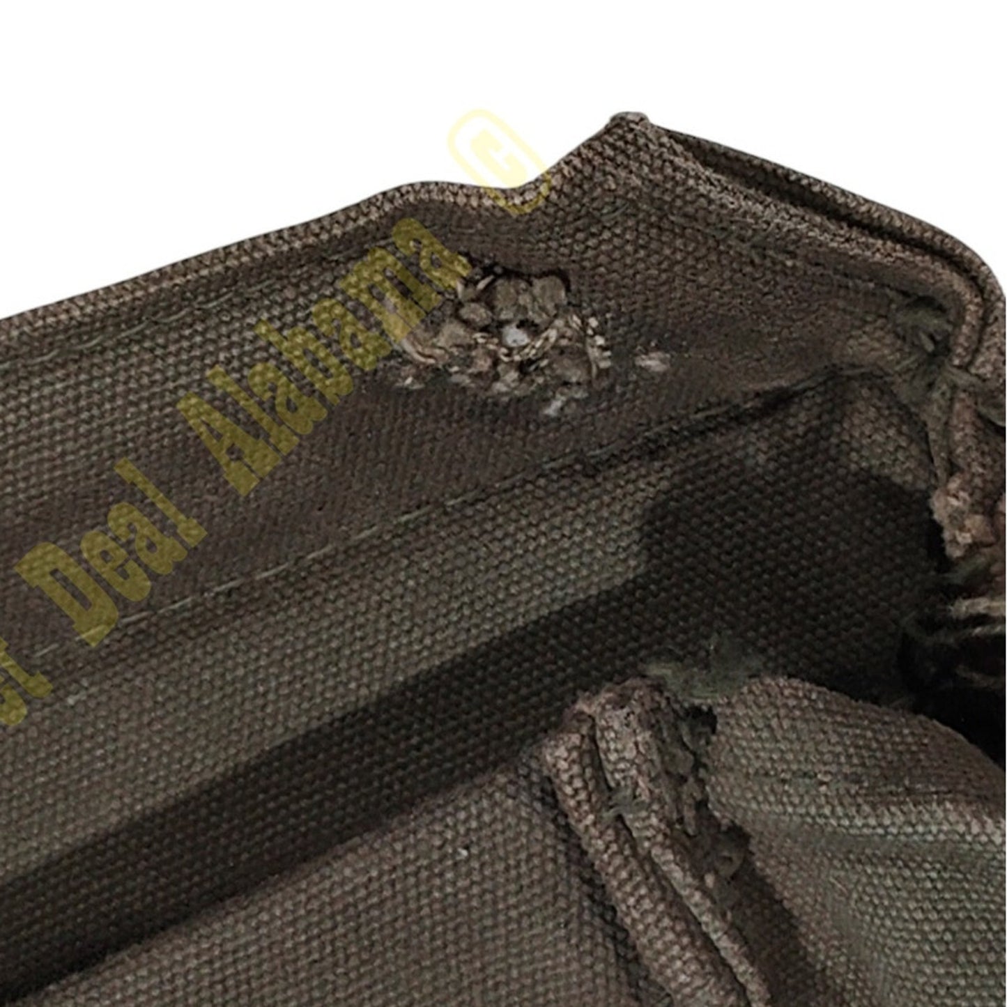 2-PK- 1960/70's Era, US M17 Mask Protective Carrier Bag w/ Straps, Military, ODG