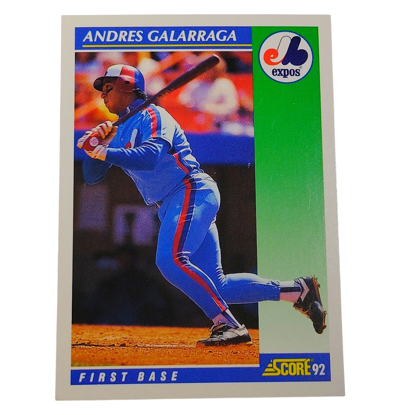 1992 Score Andrés Galarraga #35 Montreal Expos First Baseman MLB Baseball NM