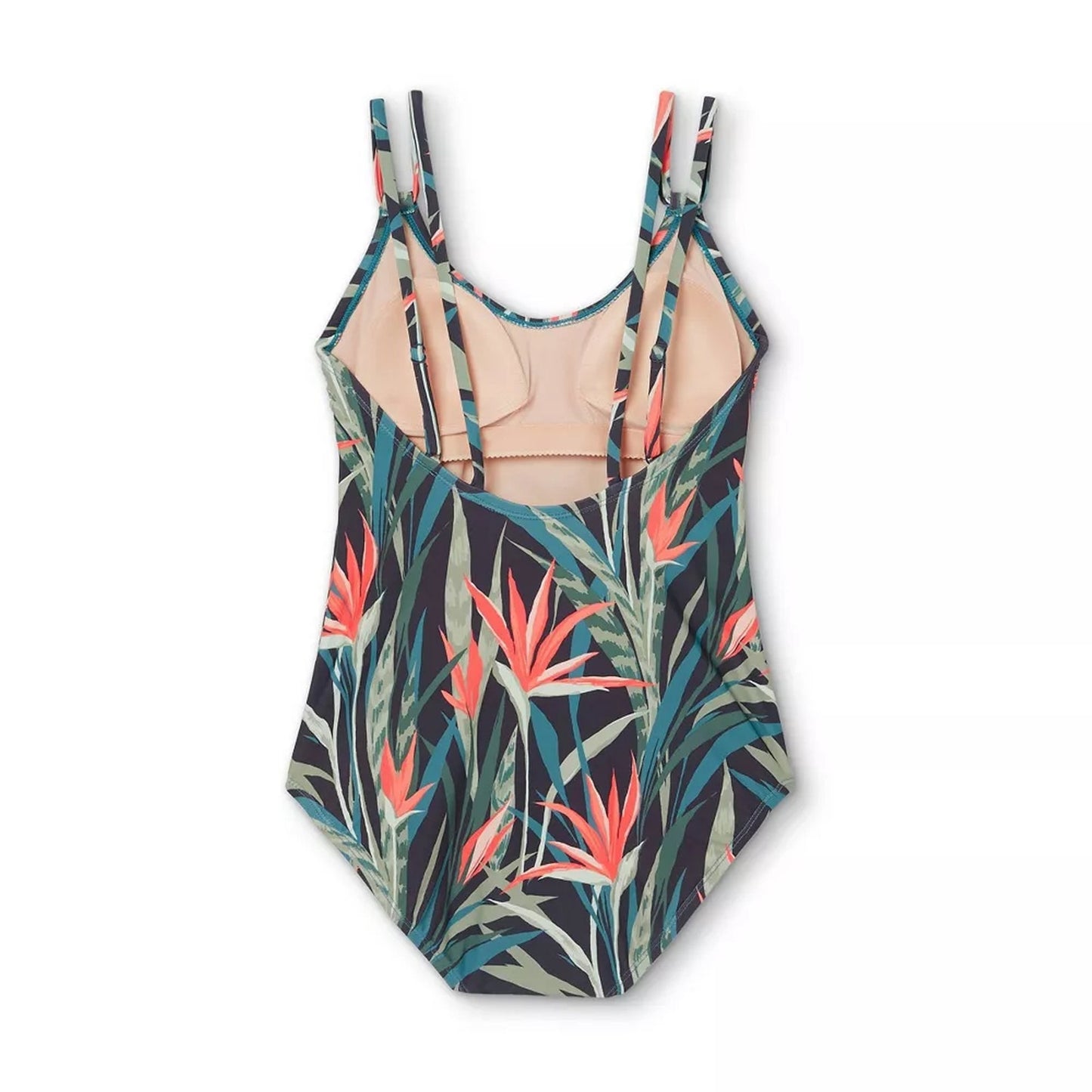 Modern Medium Coverage One Piece Swimsuit - Kona Sol™ Tropical Print M