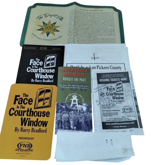 Aliceville AL Ephemera Collection - Pickens Co. Courthouse & Museum Souvenirs