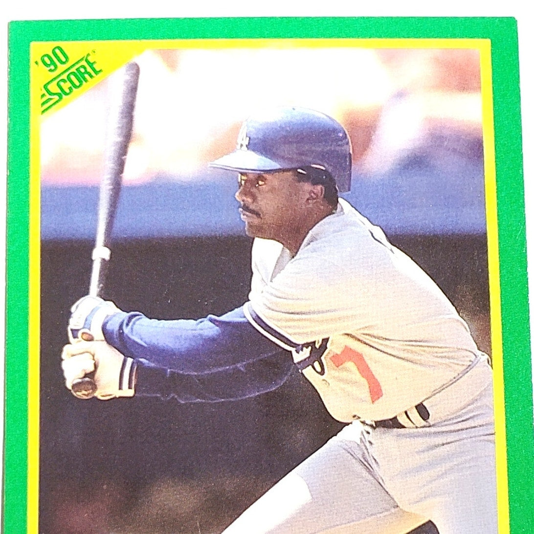 1990 Score Alfredo Griffin #156 Los Angeles Dodgers Shortstop MLB EX