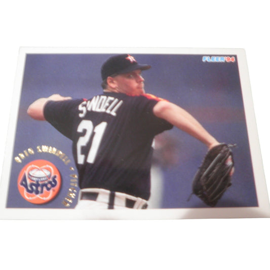 Greg Swindell, Houston Astros, #500, 1994 Fleer Baseball Collector's Card