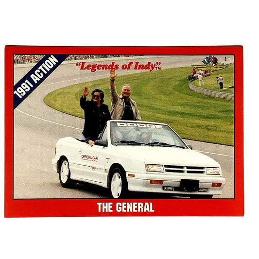 General Norman Schwarzkopf, Indy 500, 1991 Action, 1992 Legends of Indy Card #41