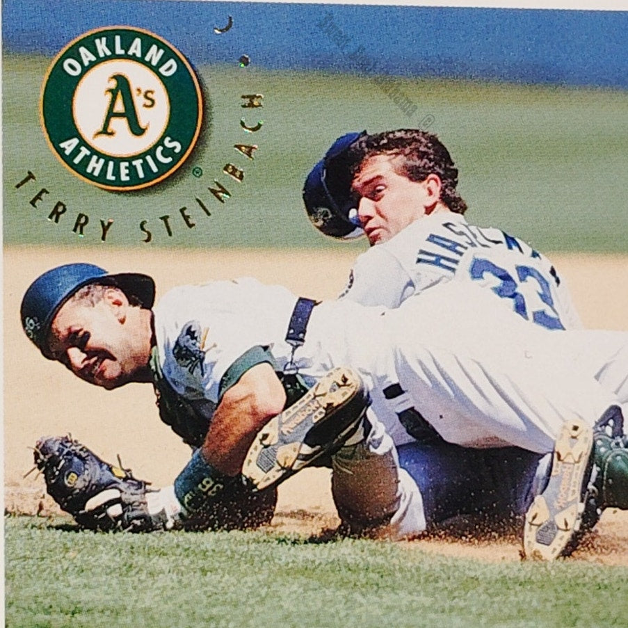 Terry Steinbach, Oakland Athletics (A's) #274, 1994 Fleer Baseball Collector's Card