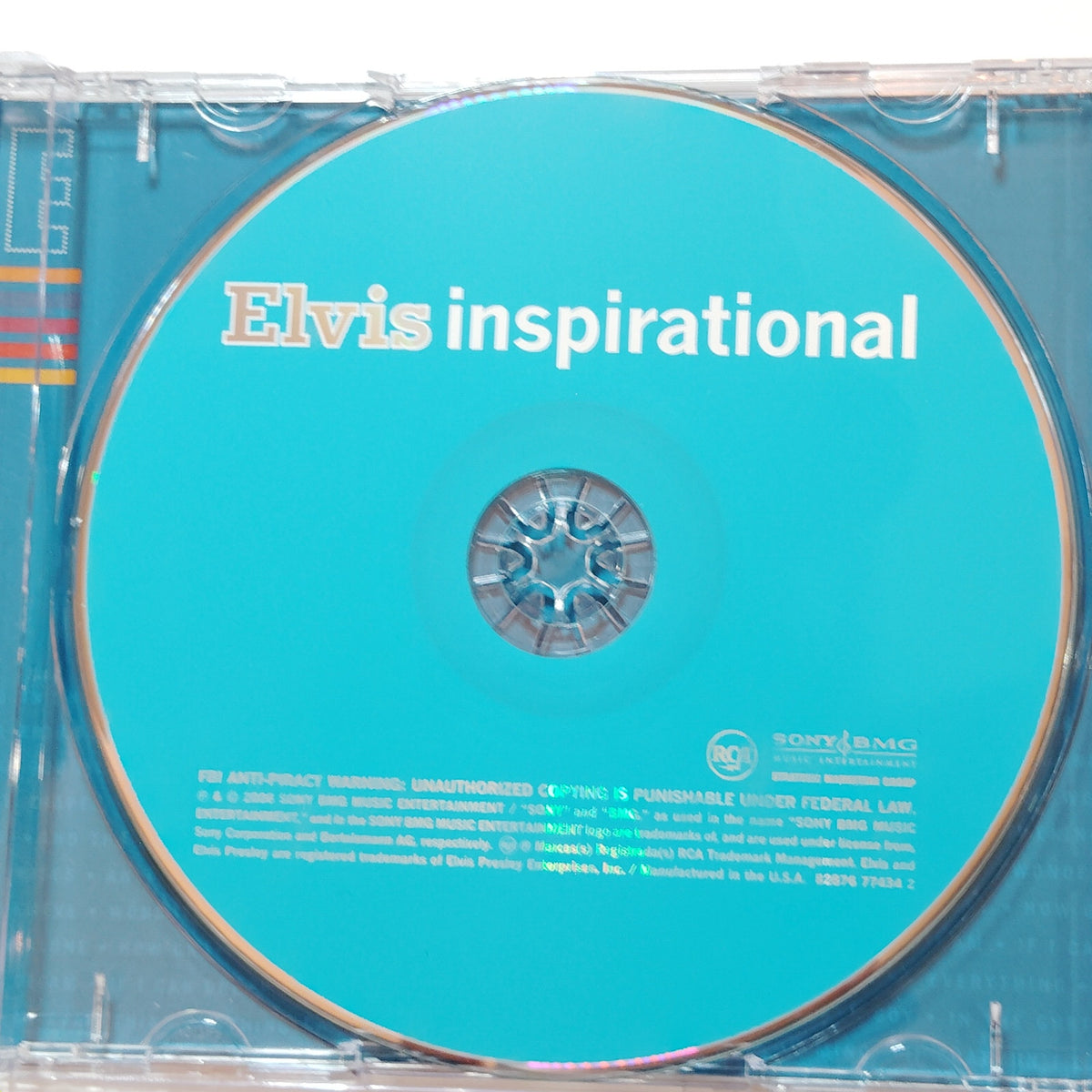Vintage Elvis Presley “Elvis Inspirational” CD 2006 RCA Sony BMG 20 Tracks