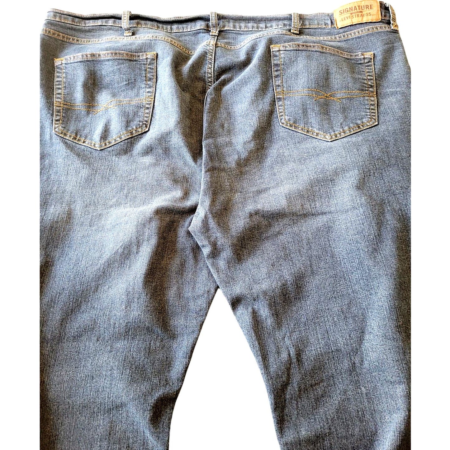 Signature by Levi Strauss & Co. Big & Tall Straight Fit Jeans, Bigfoot 50W x 30L