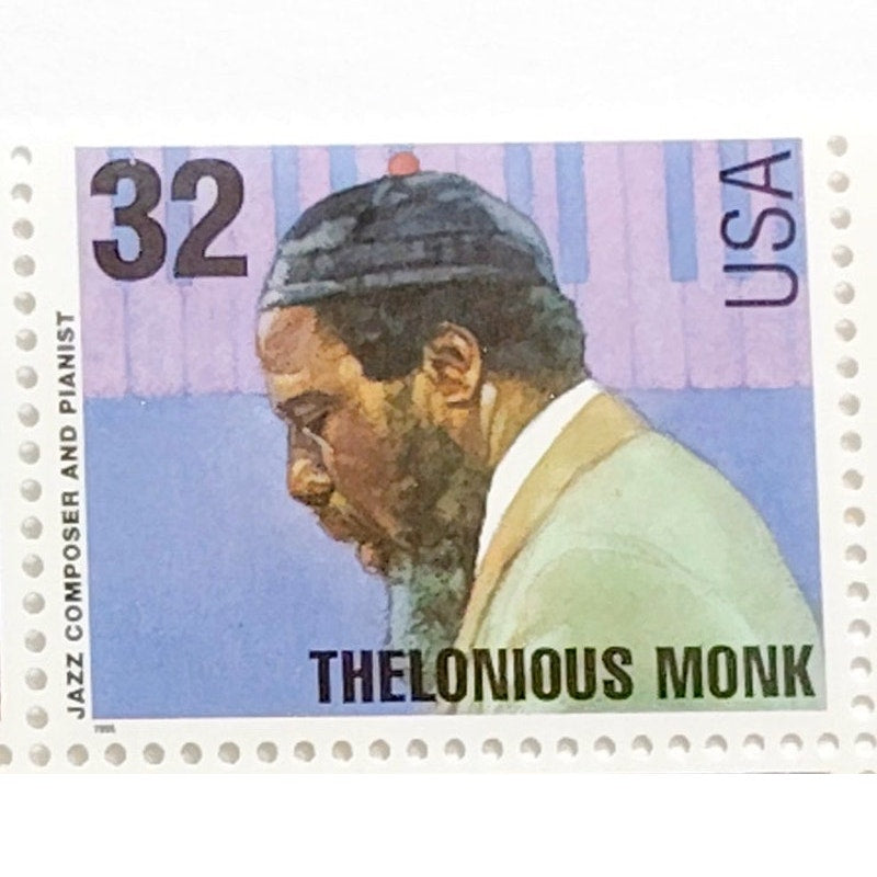 Block of 4 – 1995 USA 32¢ Jazz Musicians MNH Scott 2989–2992 Plate Block