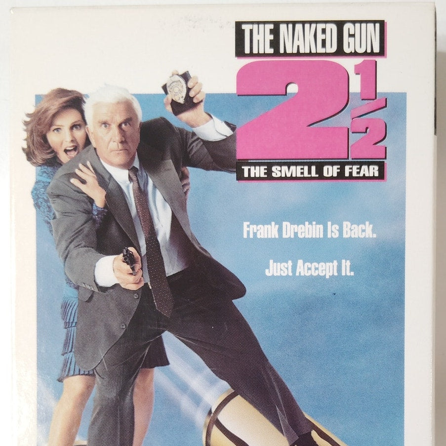 Naked Gun 2½ The Smell of Fear VHS 1991 Leslie Nielsen Comedy