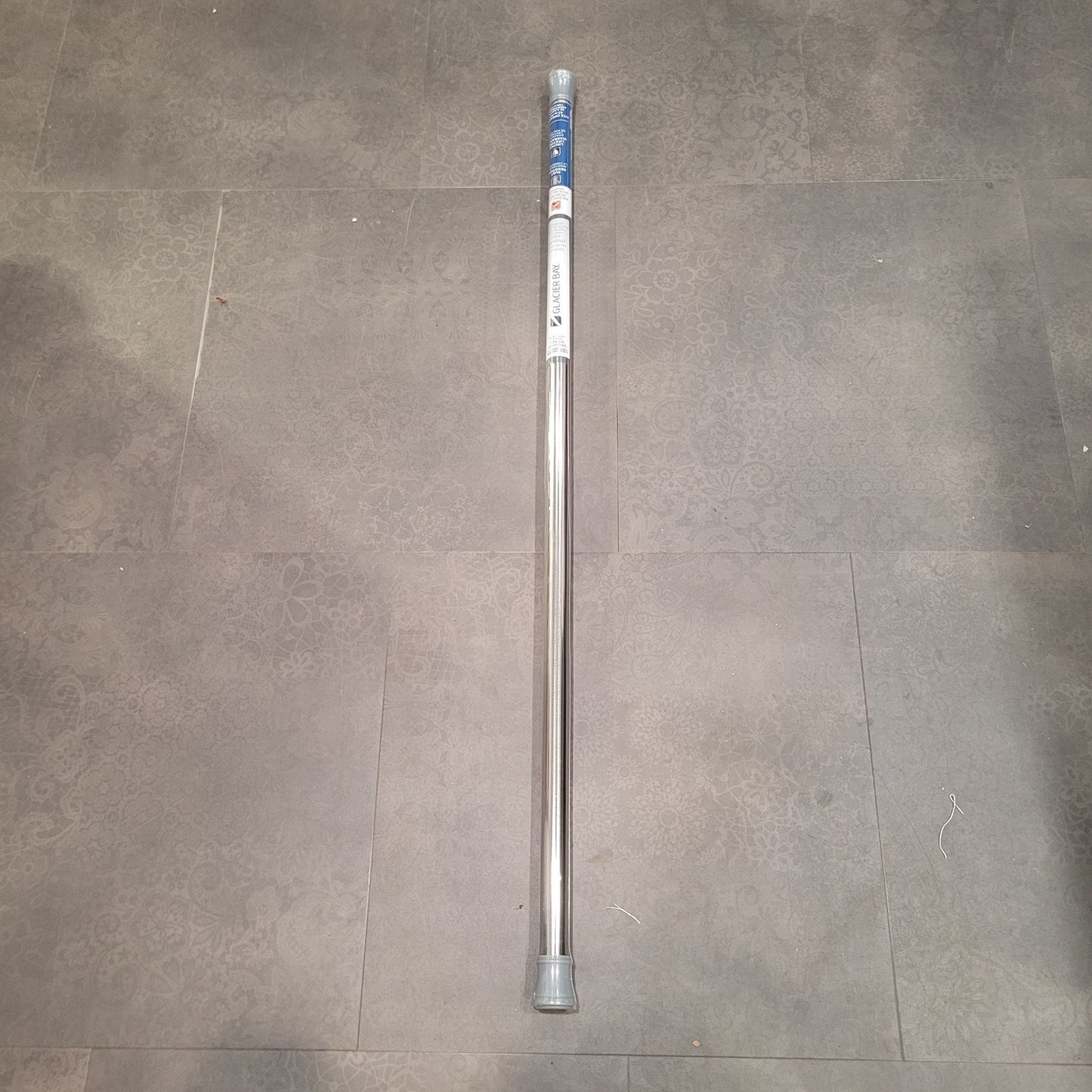 Minial 72 in. Carbon Steel Tension Shower Rod in Brushed Nickel