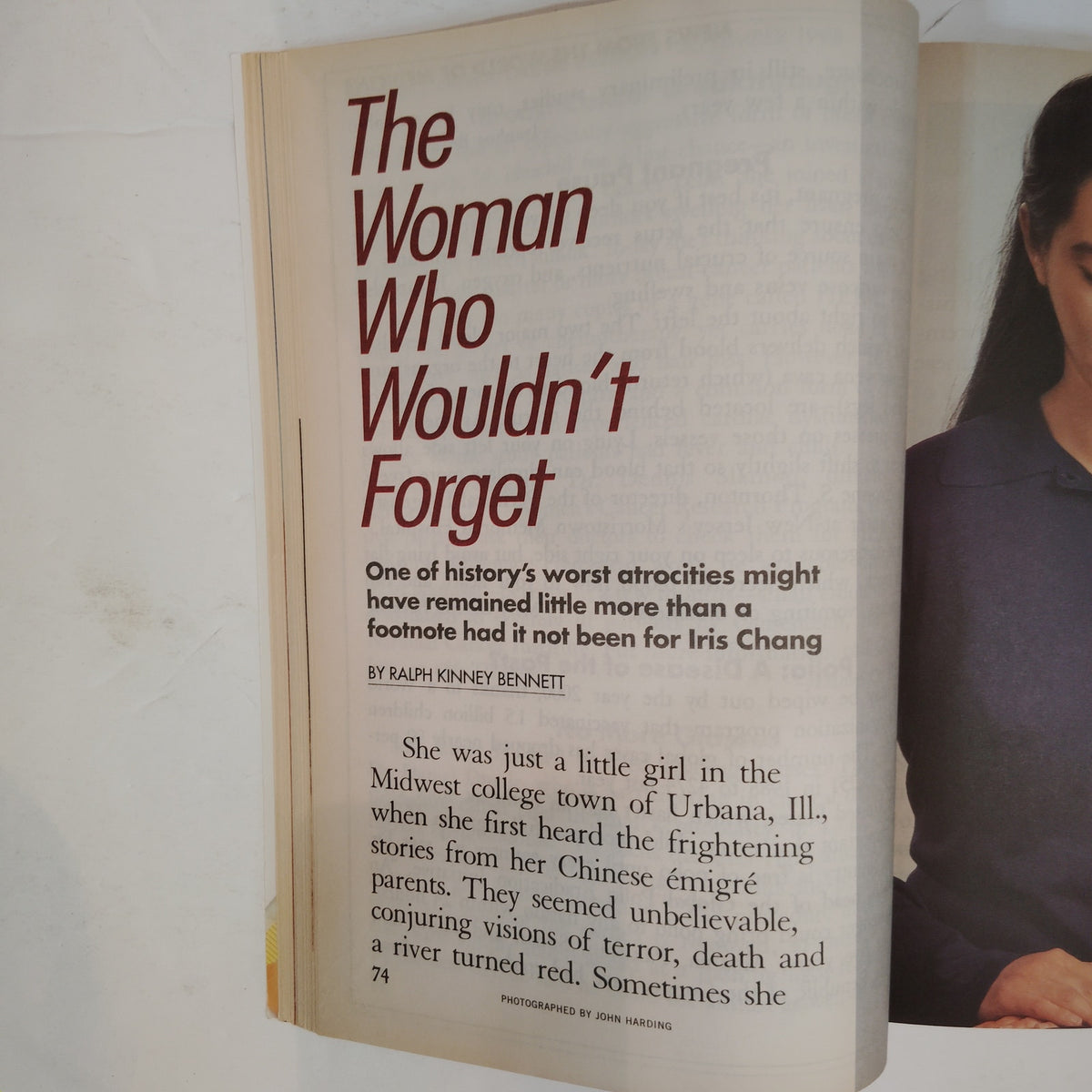 Reader's Digest September 1998 Large Edition Magazine - She Wouldn't Forget