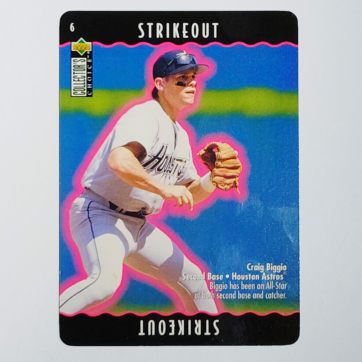 1995 Collector's Choice Craig Biggio #6 Astros HOF - You Make The Play VG/EX