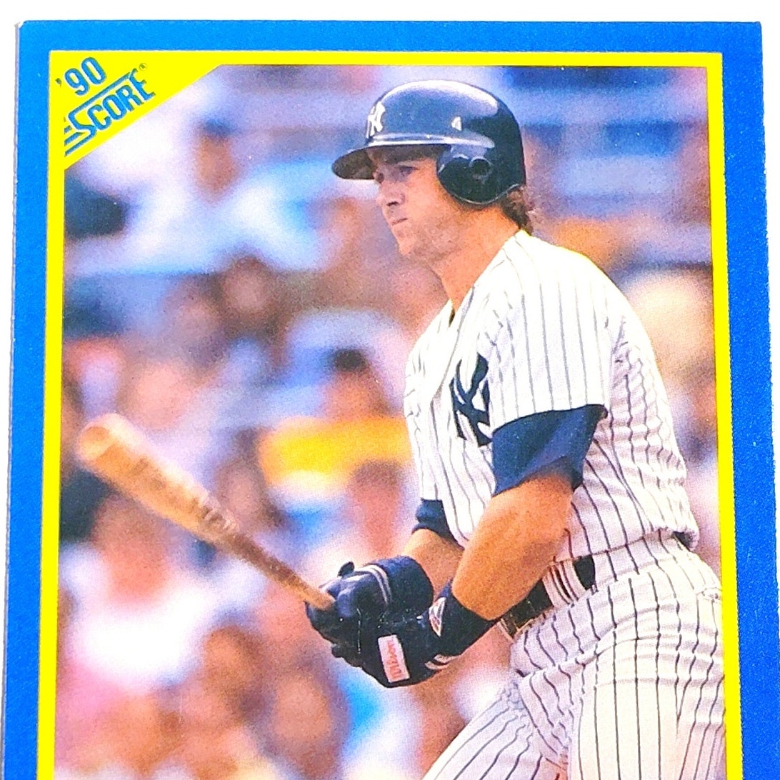 1990 Score Mike Blowers RC #624 New York Yankees Third Baseman Rookie MLB EX
