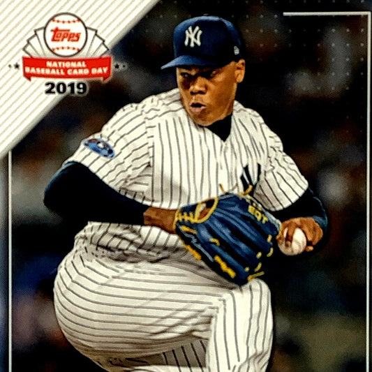 Aroldis Chapman 2019 Topps, National Baseball Card Day, Card #NYY-8, NM