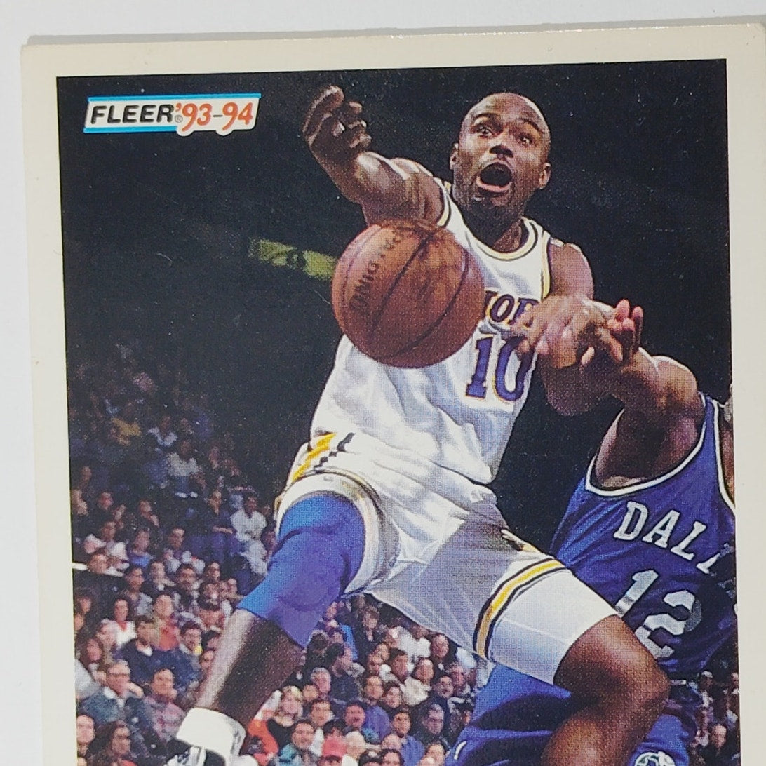 1991 Fleer Tim Hardaway #216 – All-Star Team – Golden State Warriors – Guard