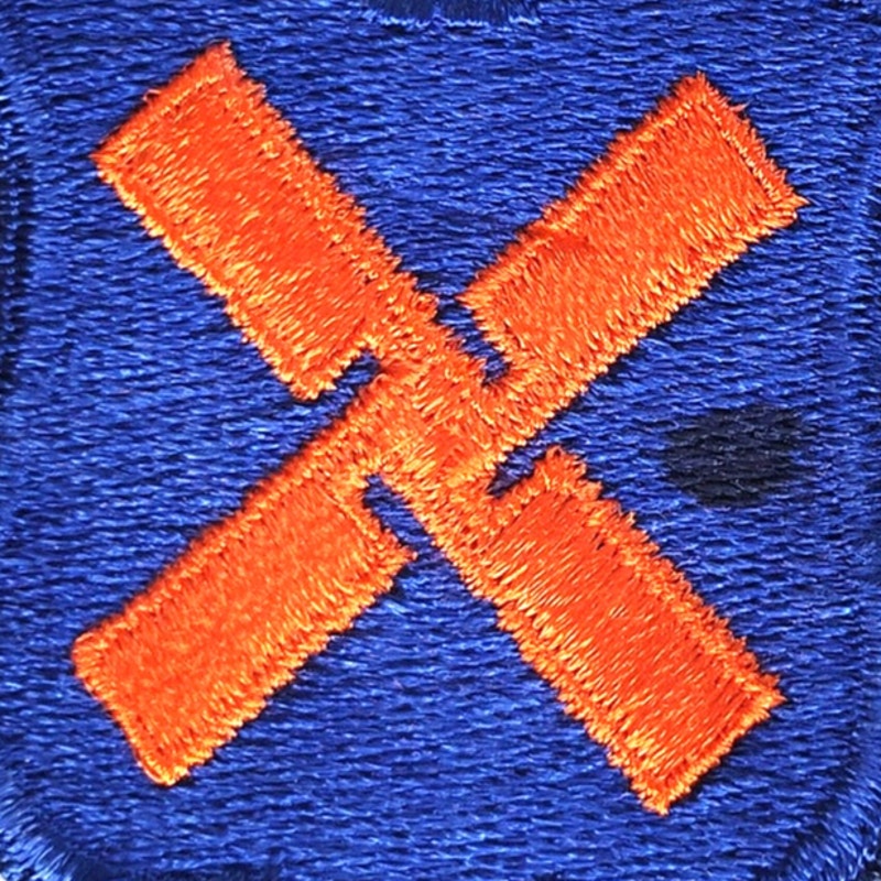 US Army 12th Corps Novelty Patch WWII 2‑5/8" × 2‑1/4" Sew‑On