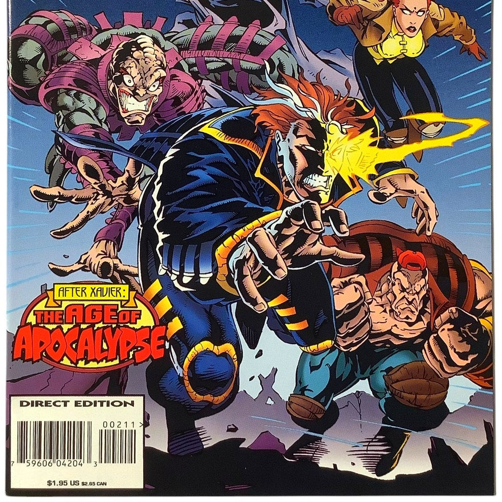 Marvel Comic's X-Man Deluxe #2 Age of Apocalypse: Part 2 of 4, Apr 1995, NM+ 9.6