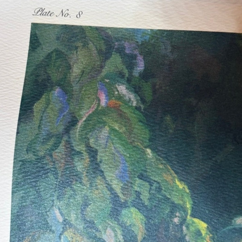 VTG Pat Daugherty “The Green Spring” Print, Roger Brashears Collection 25x17.5