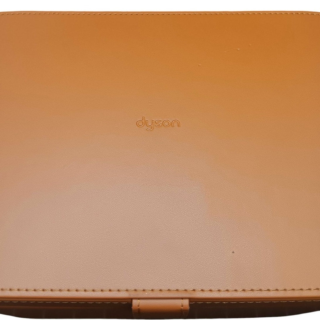 Dyson Large Hard Storage Presentation Case, Brown, New, 15"W x 6.5"H x 7"D