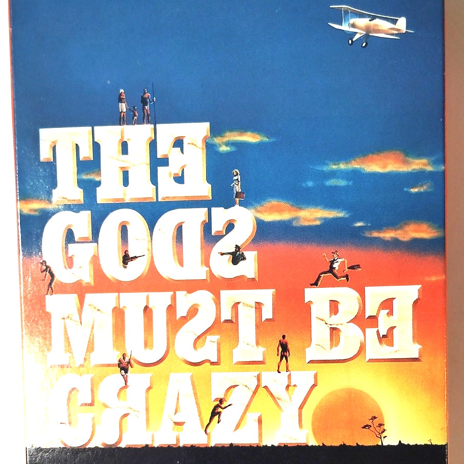 The Gods Must Be Crazy VHS 1986 Comedy Adventure N!xau Classic CBS/Fox Video