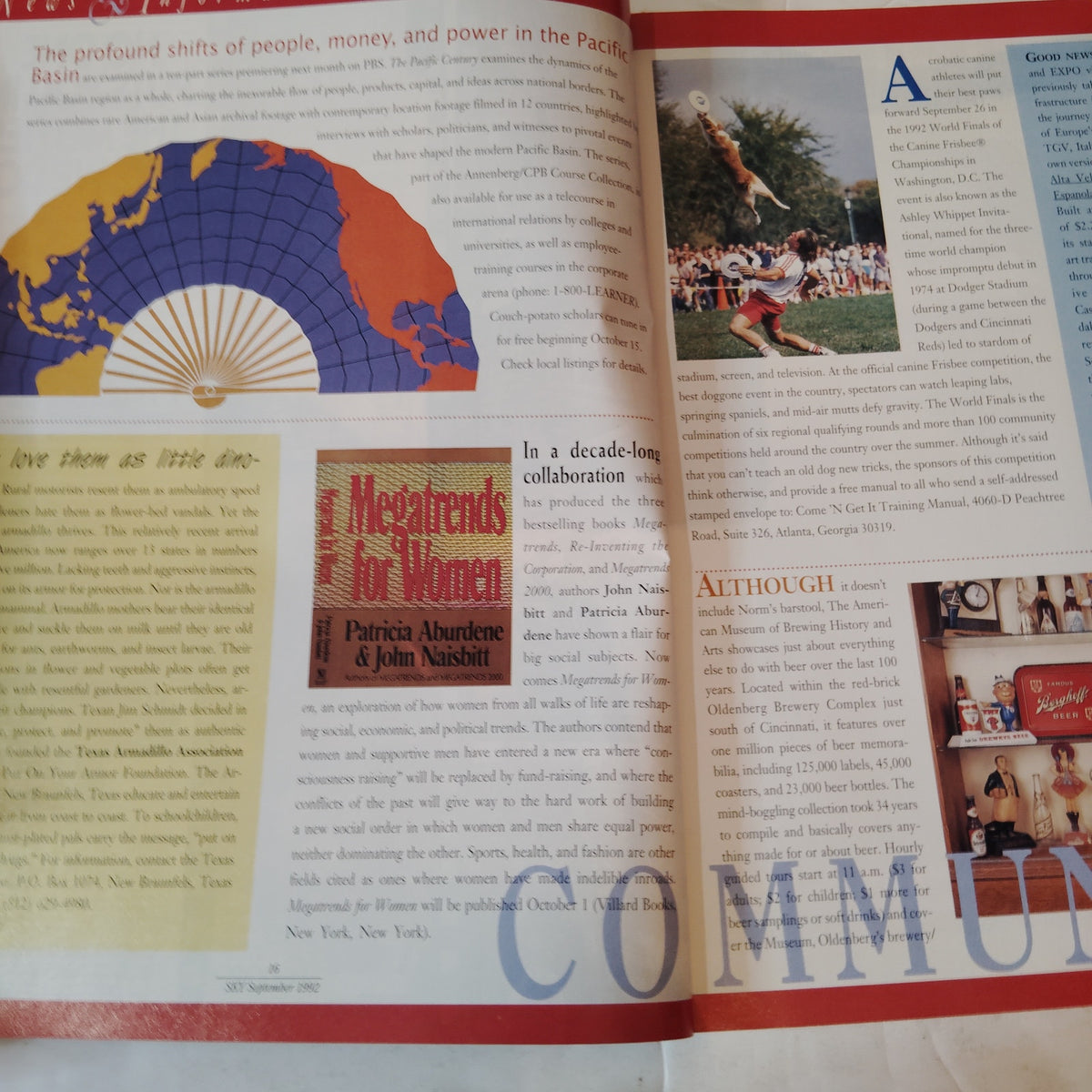 Delta SKY In-Flight Magazine - Sept 1992 - Japanese Dolls, Russia & American