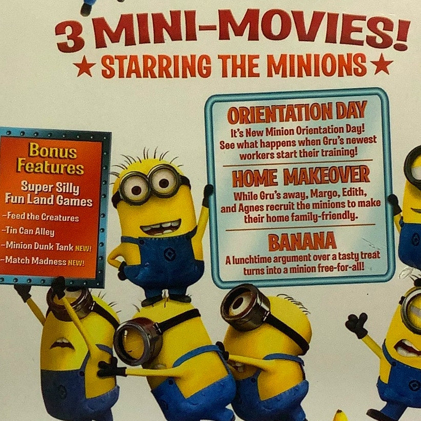 Despicable Me Presents: Minion Madness- 3 Mini-Movies, 2011, EUC