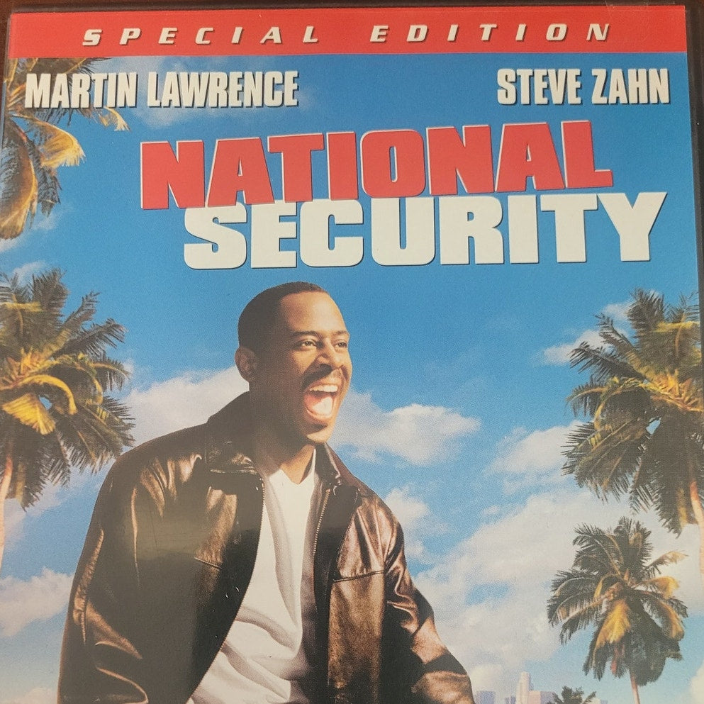 National Security DVD 2003 Action Comedy – Martin Lawrence, Steve Zahn