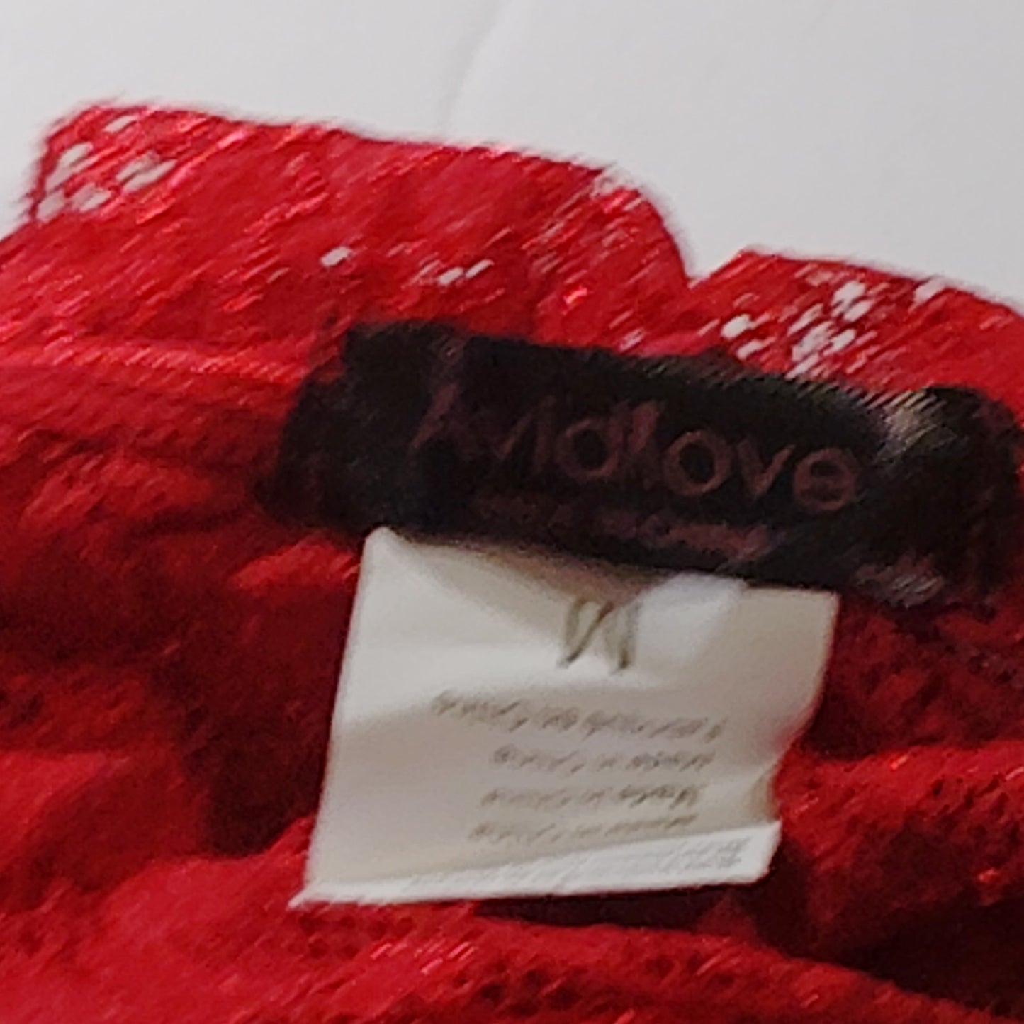 Avidlove Women’s Lace Bralette – Burgundy – Medium – NWT