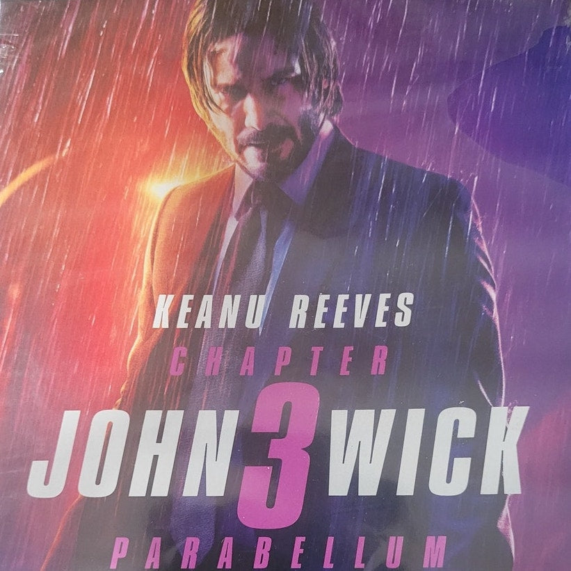 John Wick Chapter 3 Parabellum DVD 2019 Action Keanu Reeves Assassin Franchise