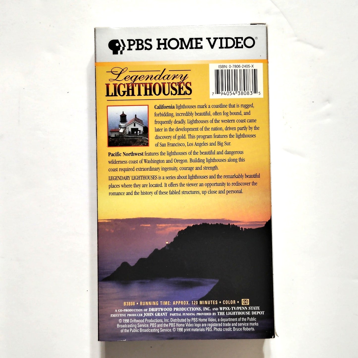 Legendary Lighthouses PBS Home Video 3‑Volume VHS Boxed Set 1998 Documentary