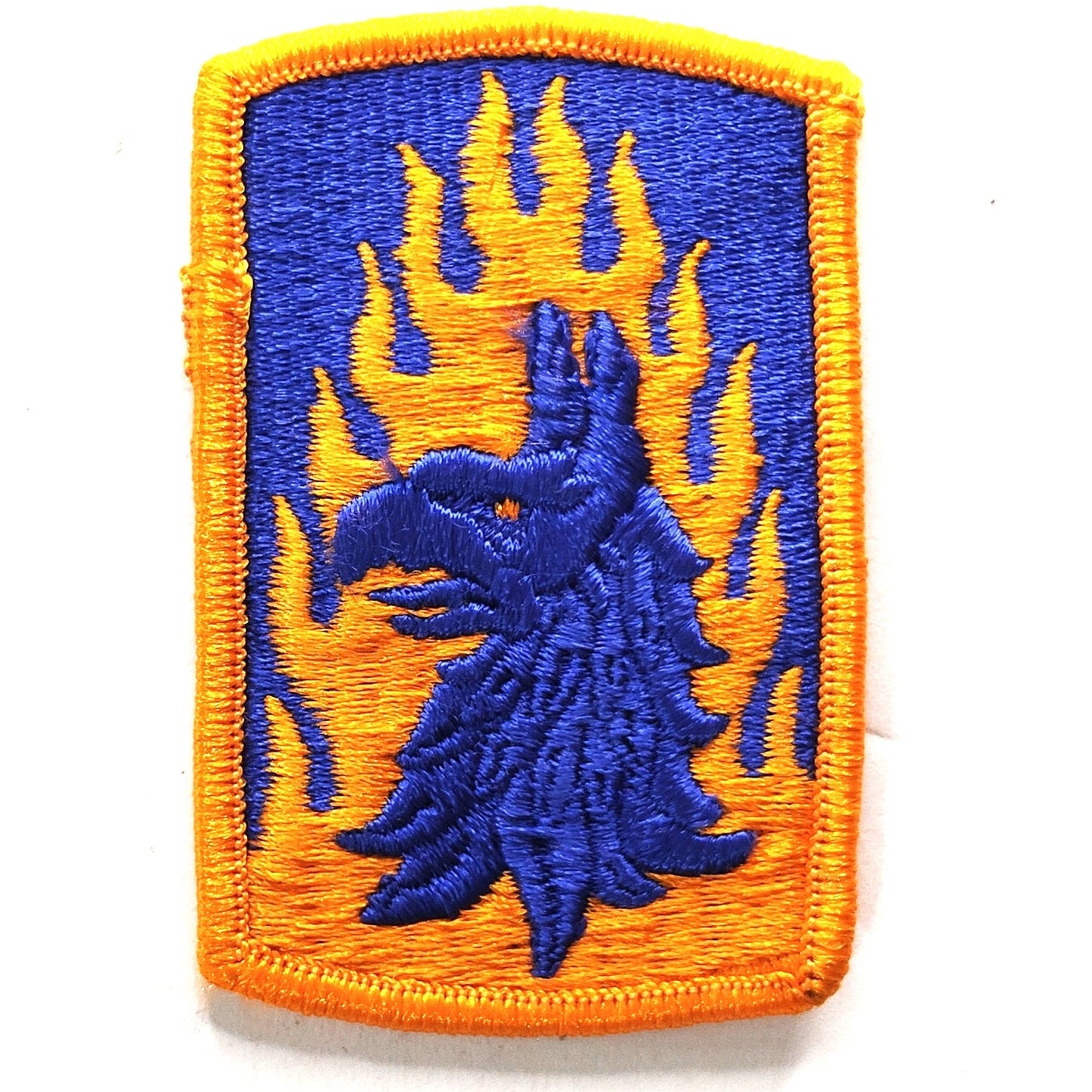 US Army 12th Aviation Brigade Novelty Patch Full Color 3" × 2" Sew‑On