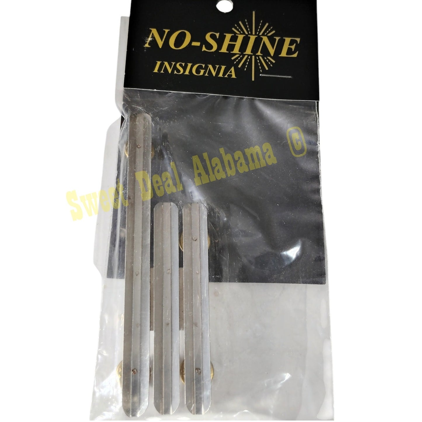 Mounting Rack, Bar for 7 Ribbons (3/2/2) Staggered Right, by No-Shine Insignia