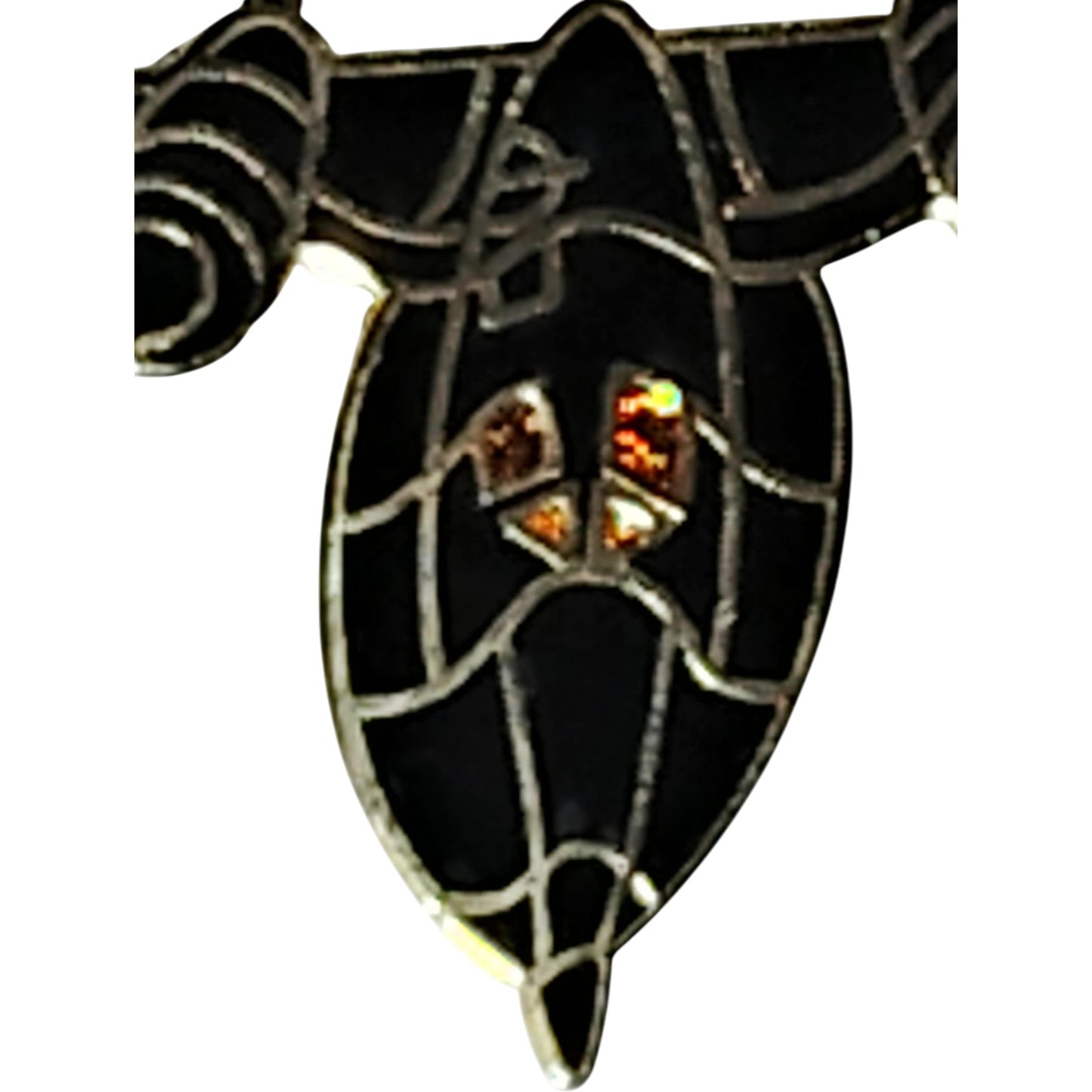 SR-71 Blackbird Hat Lapel Brooch Pin – USAF Recon Jet – 1-1/8"W x 1"H