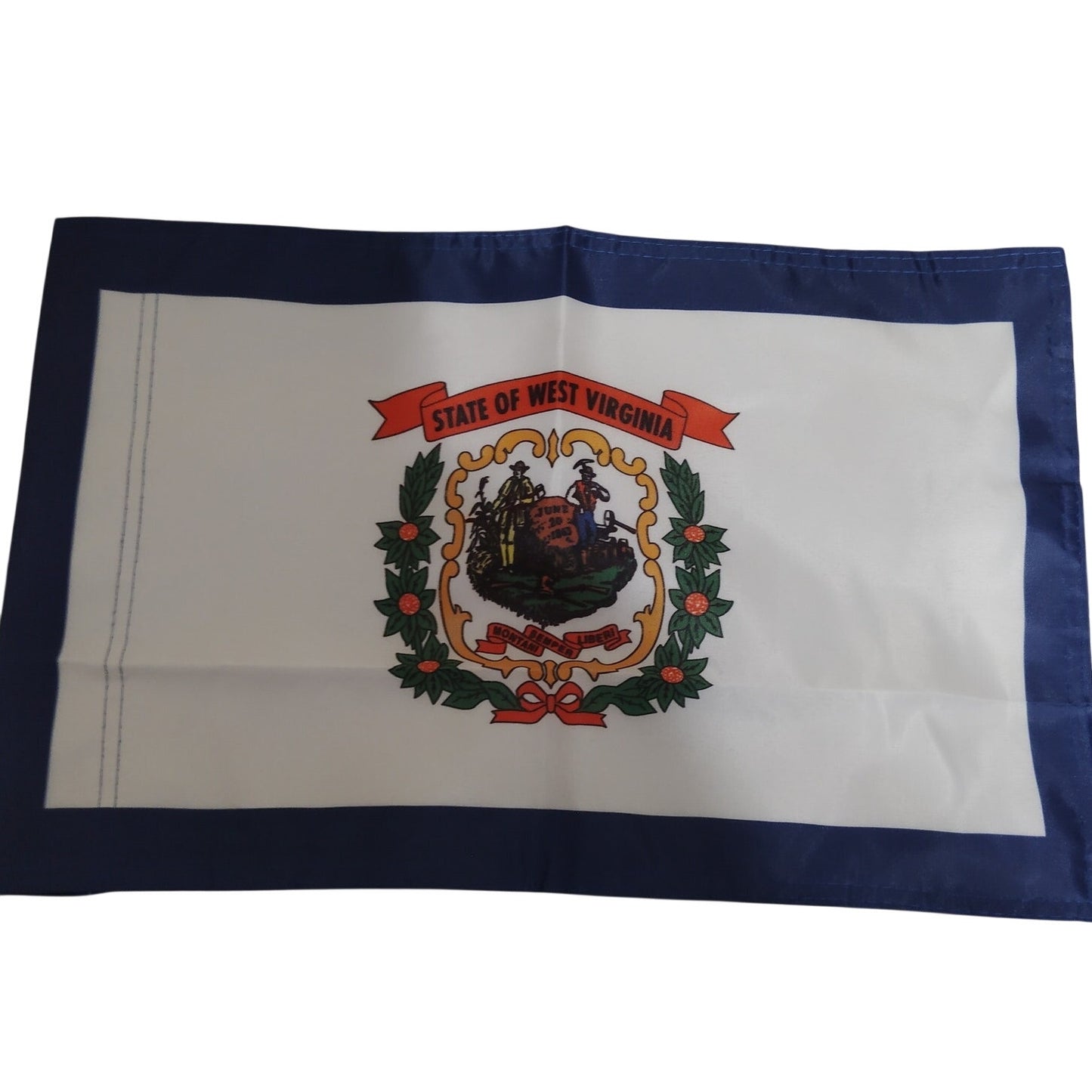 State of West Virginia 12x18 Double-Sided Nylon Garden Flag