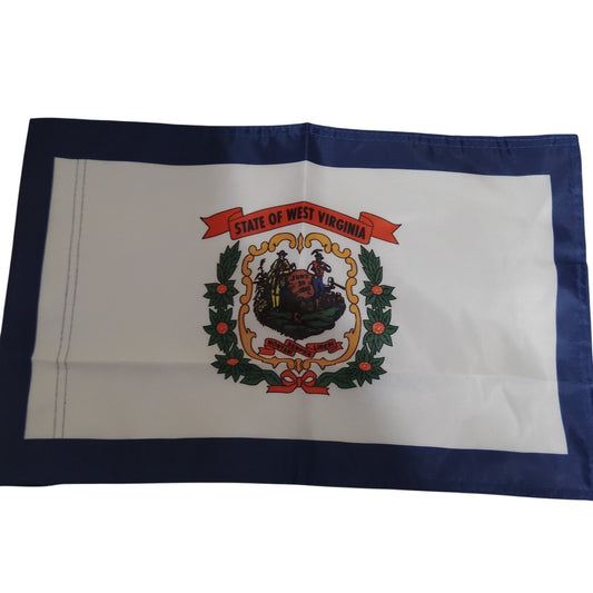 State of West Virginia 12x18 Double-Sided Nylon Garden Flag