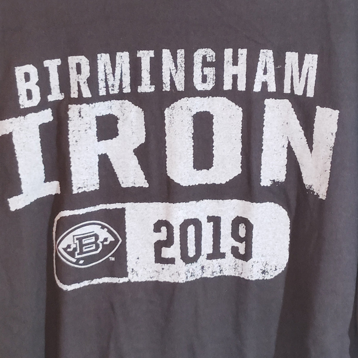 Birmingham Iron AAF Long Sleeve Shirt L G-III Carl Banks Football Black 2019 NWT