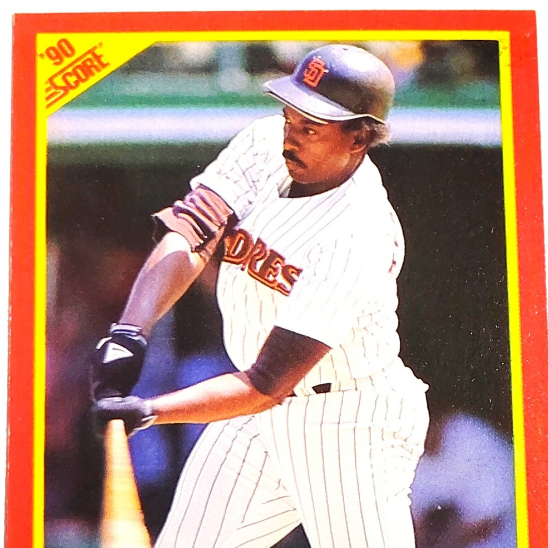 1990 Score Garry Templeton #336 San Diego Padres Shortstop MLB Baseball EX