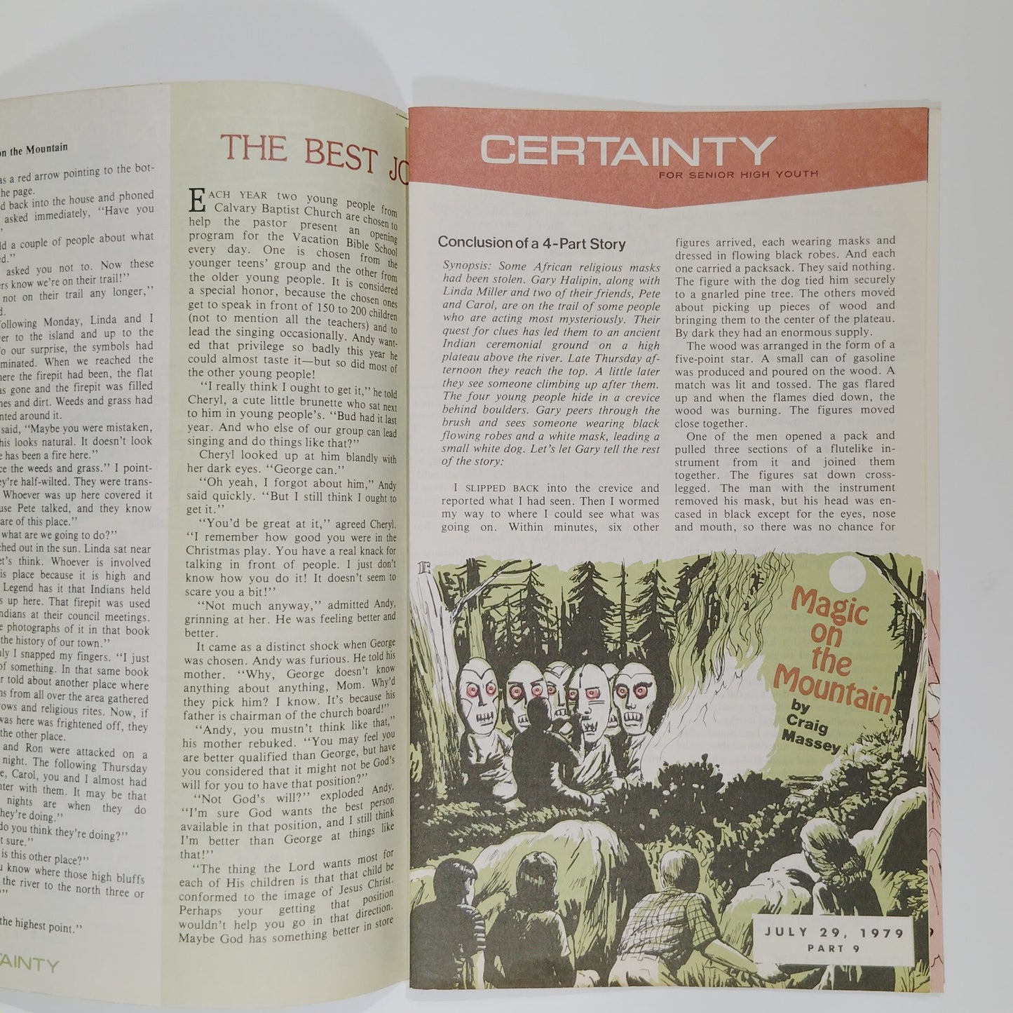 Conquest Summer 1979, Parts 5–11 of 13-Part Weekly Christian Publication, 28 Pg