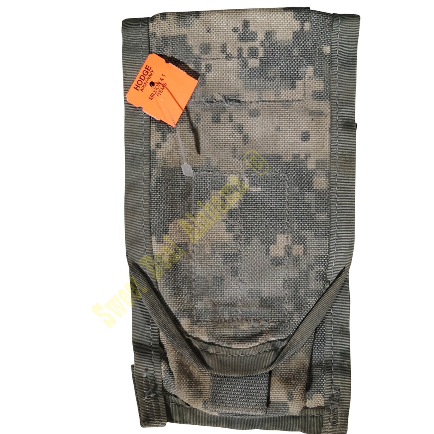 USGI Double Magazine Pouch, M 4 Digital ACU, Molle II Pouch, EUC
