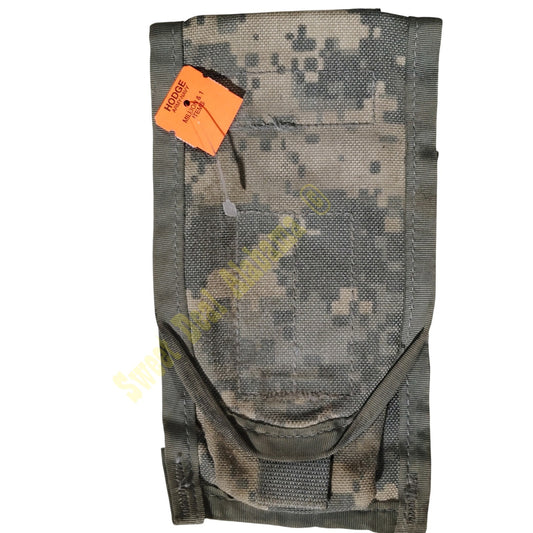 USGI Double Magazine Pouch, M 4 Digital ACU, Molle II Pouch, EUC