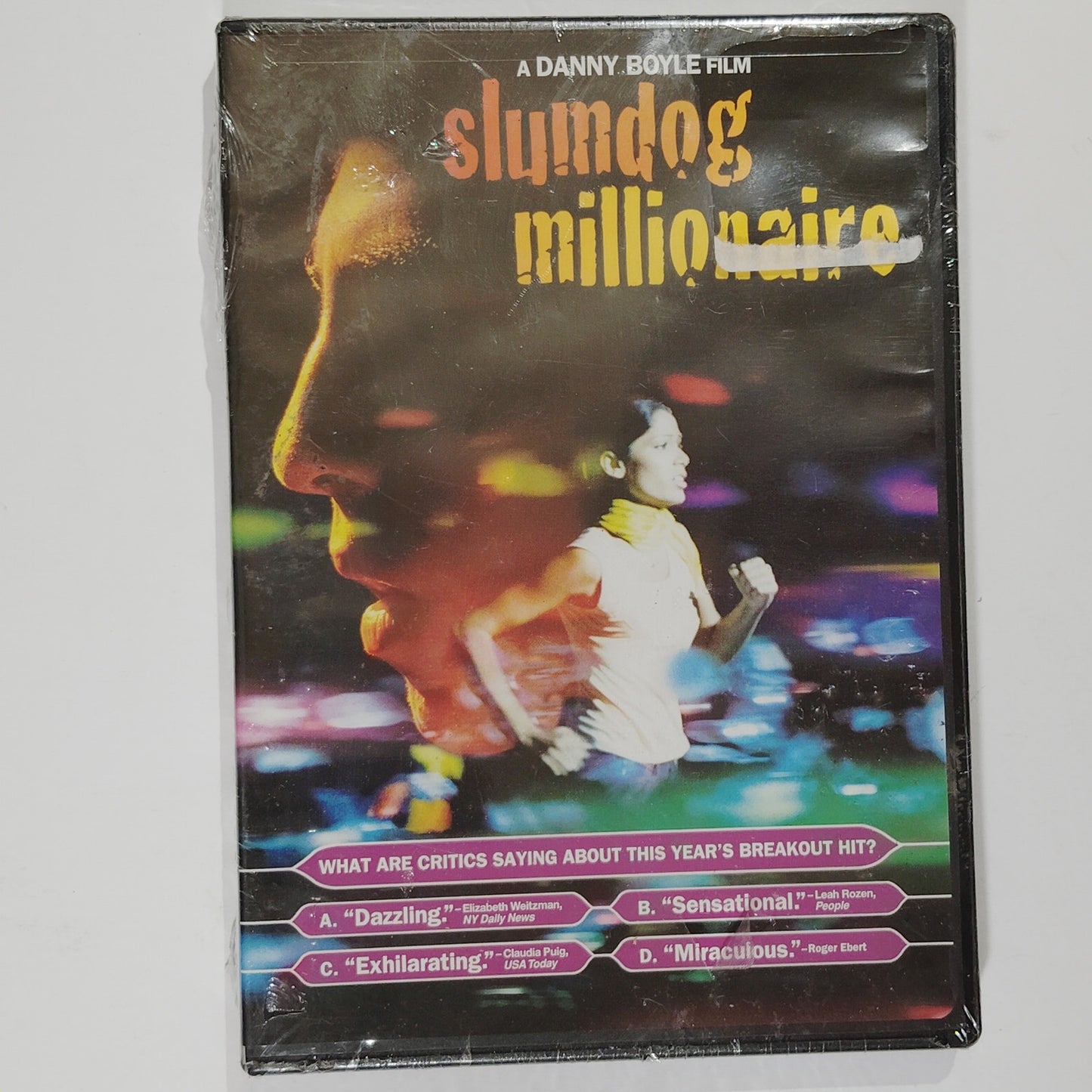Slumdog Millionaire (DVD, 2009) Academy Award-Winning Drama Dev Patel & F. Pinto