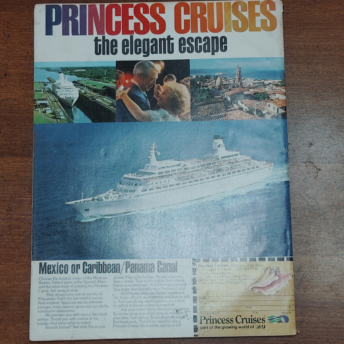 Travel Magazine January 1972 - The Magazine That Roams the Globe, Vintage Collectible
