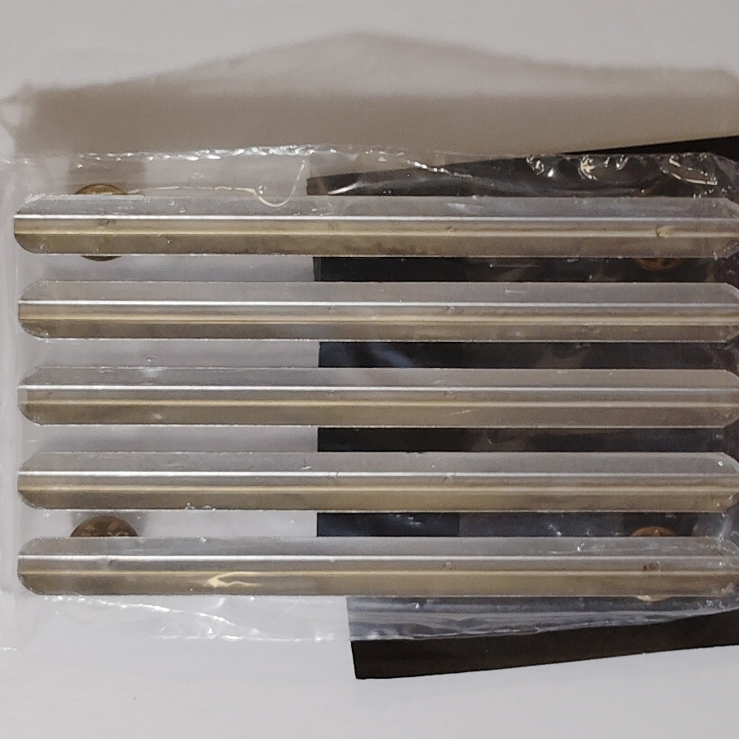 Mounting Rack Bar - 15 Ribbons (3/3/3/3/3 w/ 1/8" Gap)  No-Shine Insignia