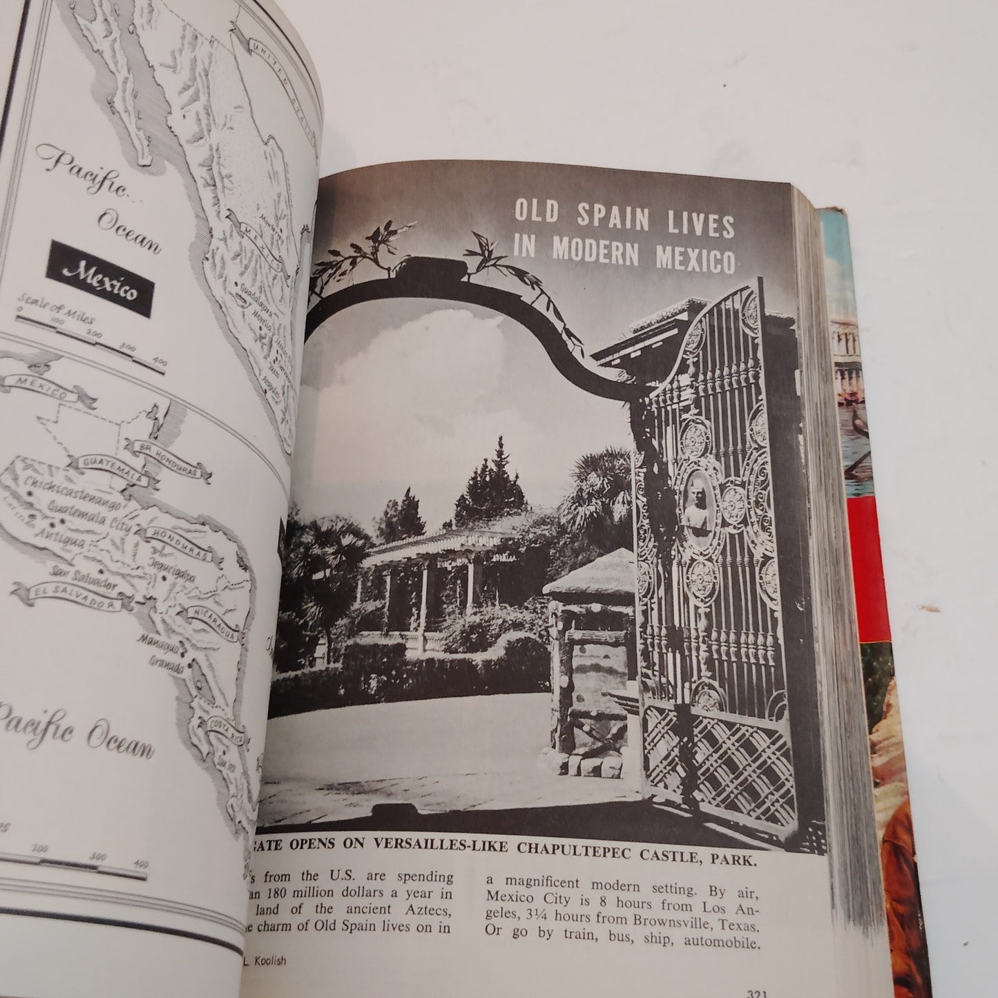 Around the World in 2000 Pictures 1959 Hardcover Excellent Condition Doubleday