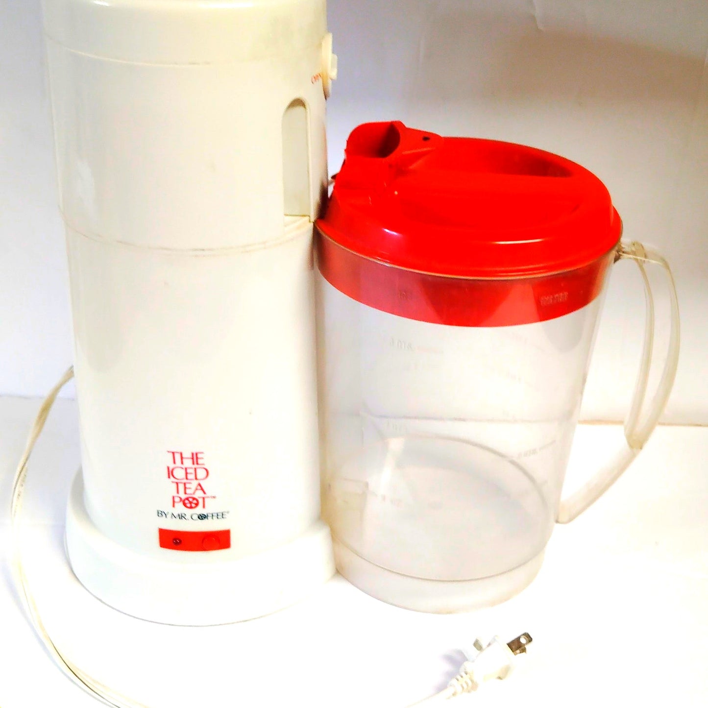 VTG Mr. Coffee TM3 Iced Tea Pot Maker 1990s With Original Pitcher & Parts